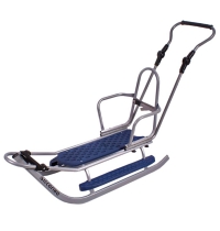 Санки Adbor Piccolino Standard (с регулируемой ручкой и с подножками)