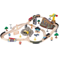 Деревянная железная дорога KidKraft 17805 «Bucket Top Construction» Деревянная железная дорога KidKraft 17805 «Bucket Top Construction»