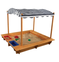 Деревянная песочница с навесом KidKraft 00165 Деревянная песочница с навесом KidKraft 00165