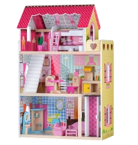 Кукольный домик Eco Toys 4120 «Малиновая резиденция»