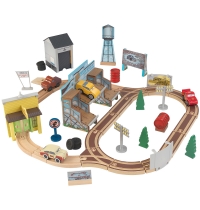Деревянная железная дорога KidKraft 18015 «Disney Pixar Cars 3 Thomasville»