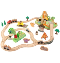 Деревянная железная дорога KidKraft 18016 «Dinosaur»
