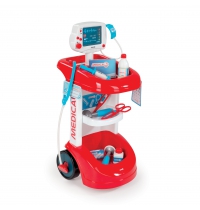 Интерактивная тележка Доктора Smoby 24475 Интерактивная тележка Доктора Smoby 24475