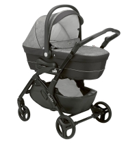Универсальная коляска Cam Fluido City Smart 3 в 1, 2018 (На черном и белом шасси)