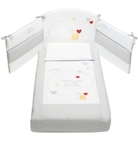 G170 Набор белья в кроватку Cam коллекция Casetta, 2018 (3 предмета)