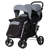 Прогулочная коляска для двойни EasyGo Fusion, 2017