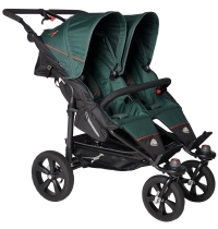 Прогулочная коляска для двойни TFK Twin Trail, 2017