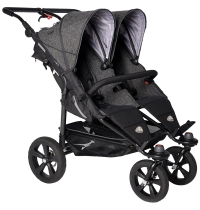 Прогулочная коляска для двойни TFK Twin Trail Premium, 2017