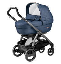 Универсальная коляска Peg-Perego Book 51 Elite Modular Urban Denim Collection 3 в 1, 2018 (шасси Jet)